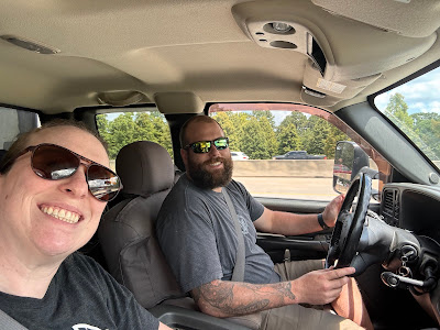 Road Trip Kickoff: A Packed Truck Headed for St. Louis